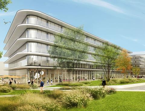 artist s impression of new ing hq in amsterdam
