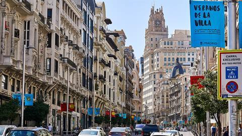 Greystar has bought an apartment block on Gran Via in Madrid