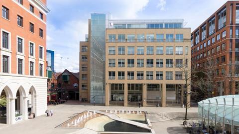 Brindley Place in Birmingham