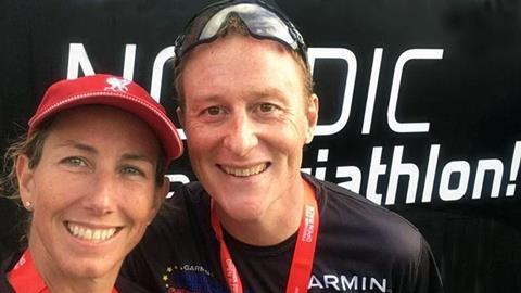 Trish Barrigan with husband Ian