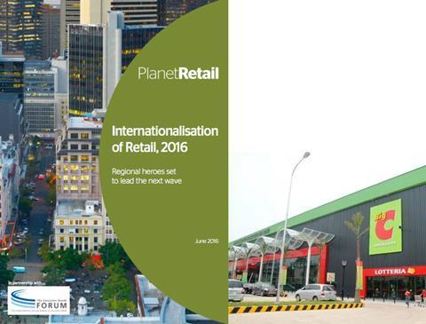 a new report by planet retail and the consumer goods forum published this month reveals that the top