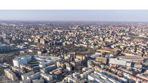 The site in Milan