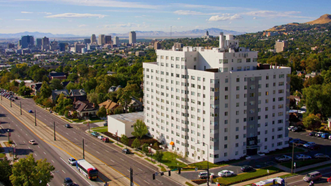 The Landing, Salt Lake City, student block