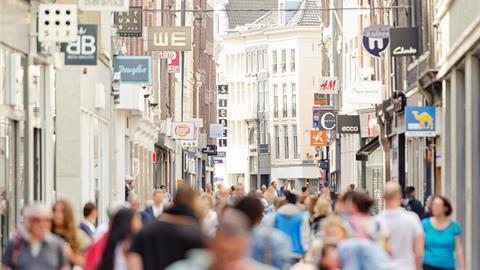 Kalverstraat in Amsterdam