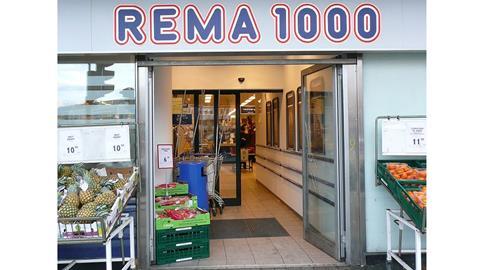 Rema 1000 store in Copenhagen