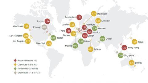 UBS  map