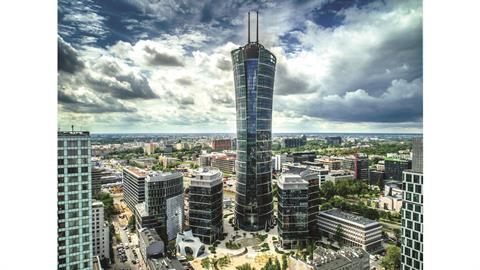 The Warsaw Spire, acquired by Immofinanz for €386 mln in June