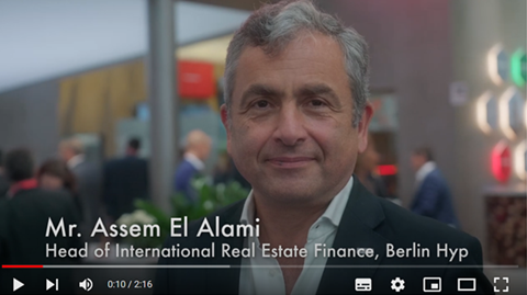 Assem El Alami, Head of International Real Estate Finance at Berlin Hyp