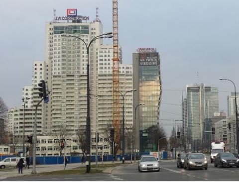 daszynskiego roundabout warsaw