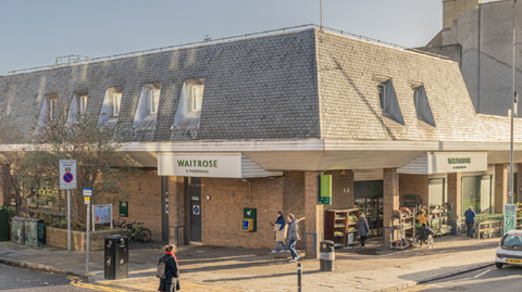 The Waitrose store