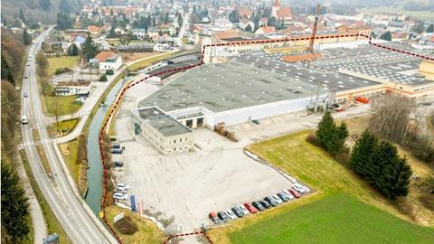 The Laufen site in Wilhelmsburg, Austria,