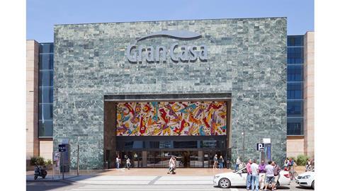 grancasa shopping centre in zaragoza spain