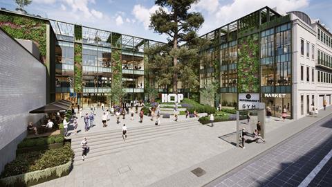 Heart of Porto business hub development in Porto