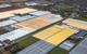 View of Westland food-producing area in the Netherlands